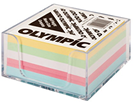 Complete Memo Cube with Holder 97x97mm 500 Sheets Pastel Colours